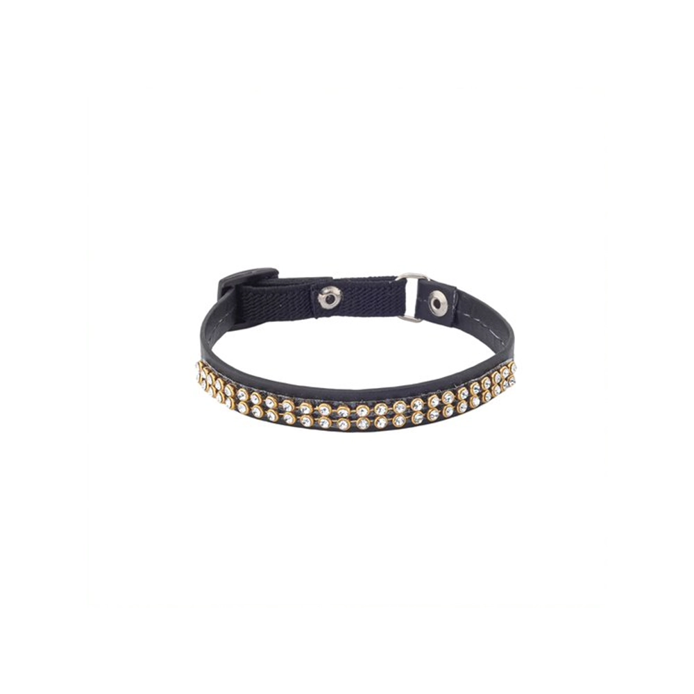 Coleira Gato Strass