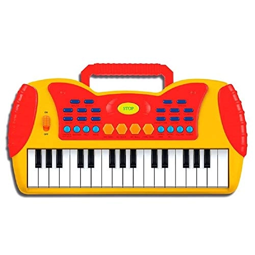 Mini Teclado Colorido A Pilha