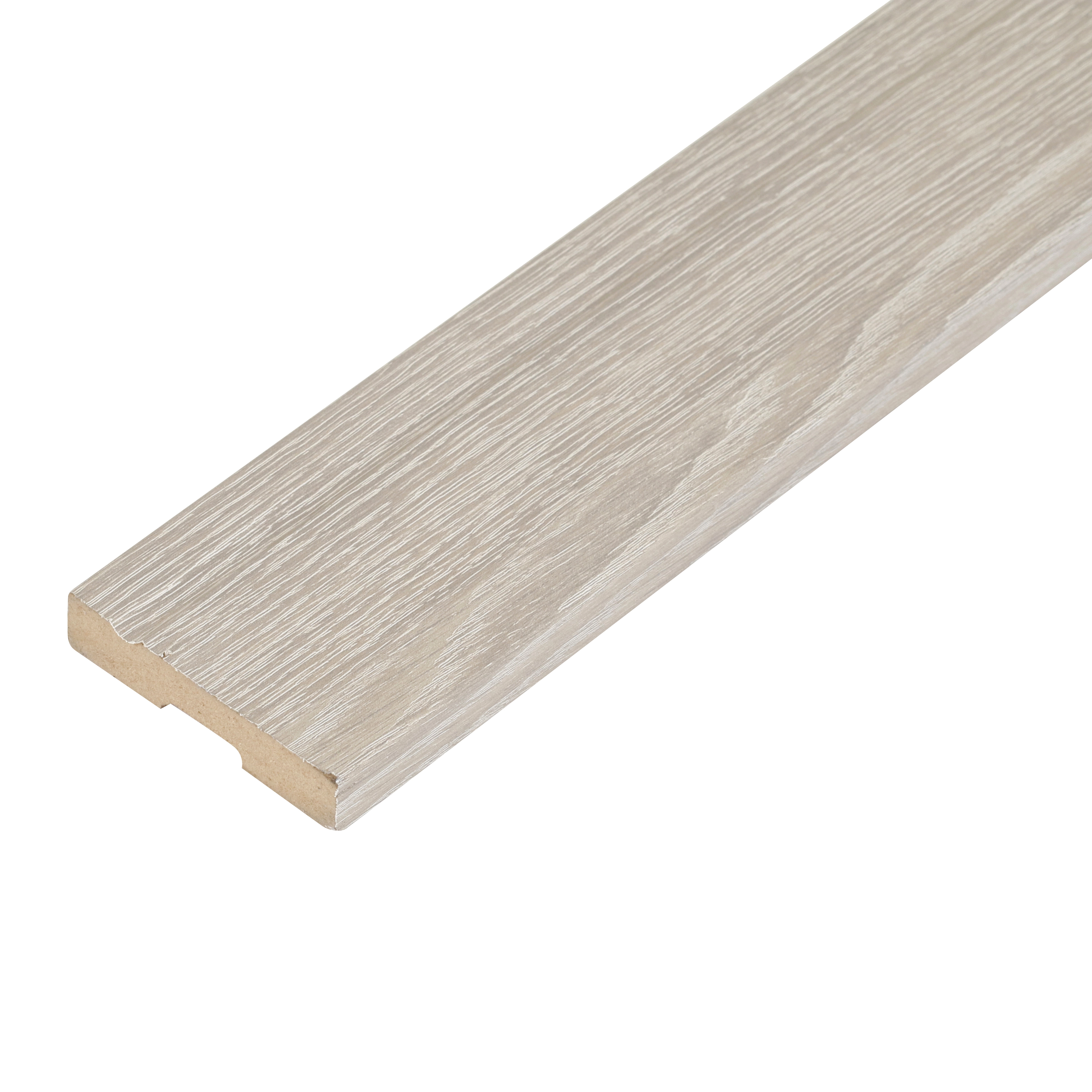 Rodapé Universal n°8 Madeira Cinza 7x240cm Eucafloor