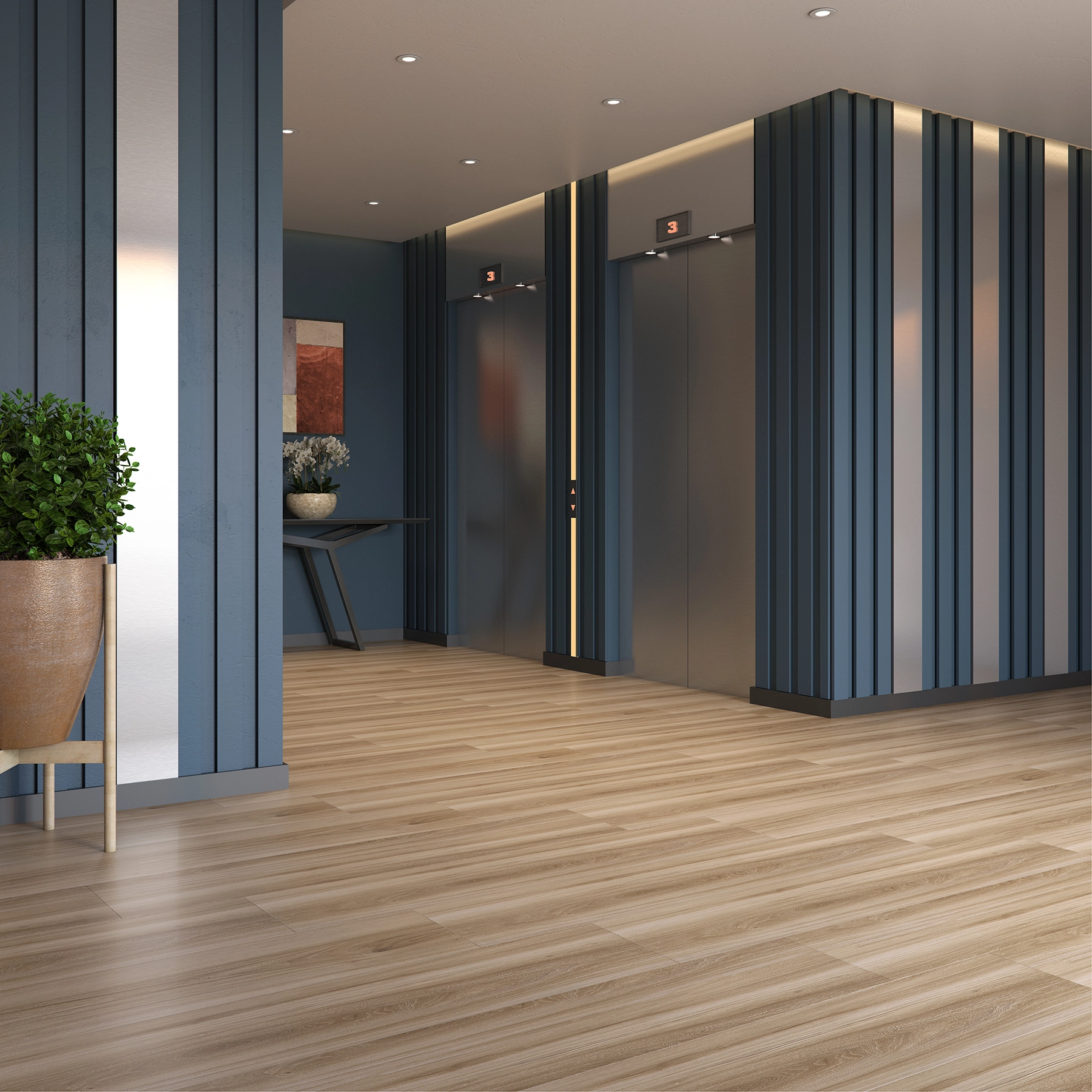 Piso Laminado Click Macciato 136x29,2cm m² Eucafloor