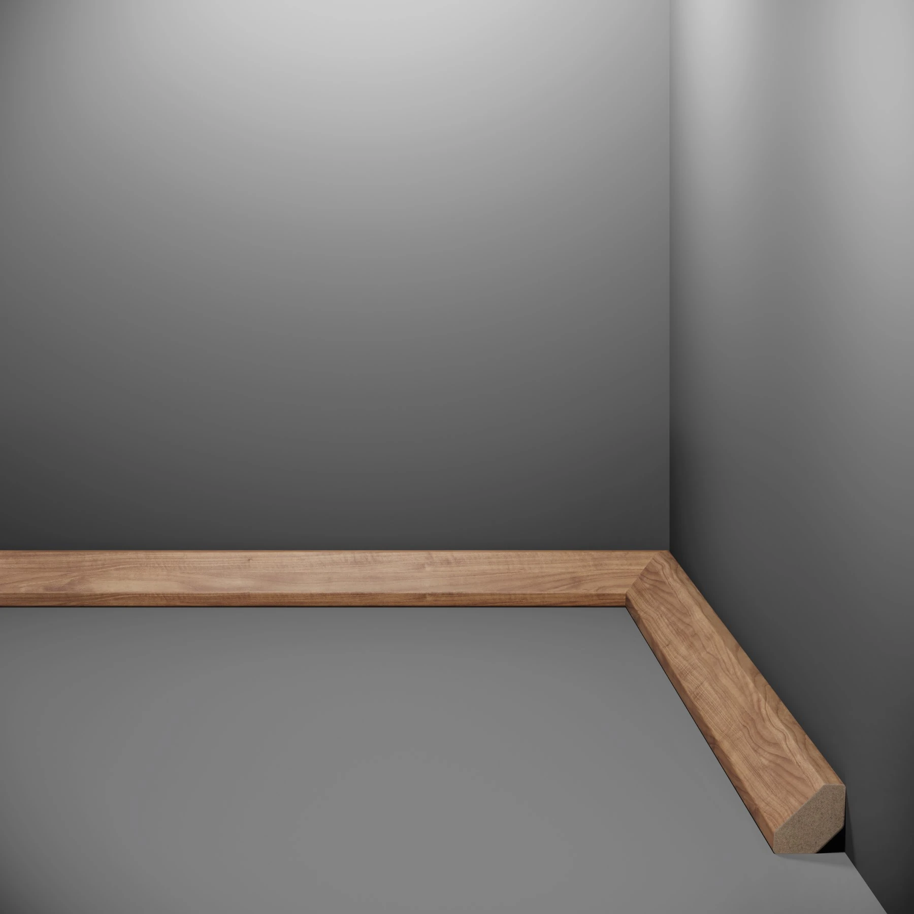 Cordão Estilo N28 Madeira 240x2,55cm Eucafloor
