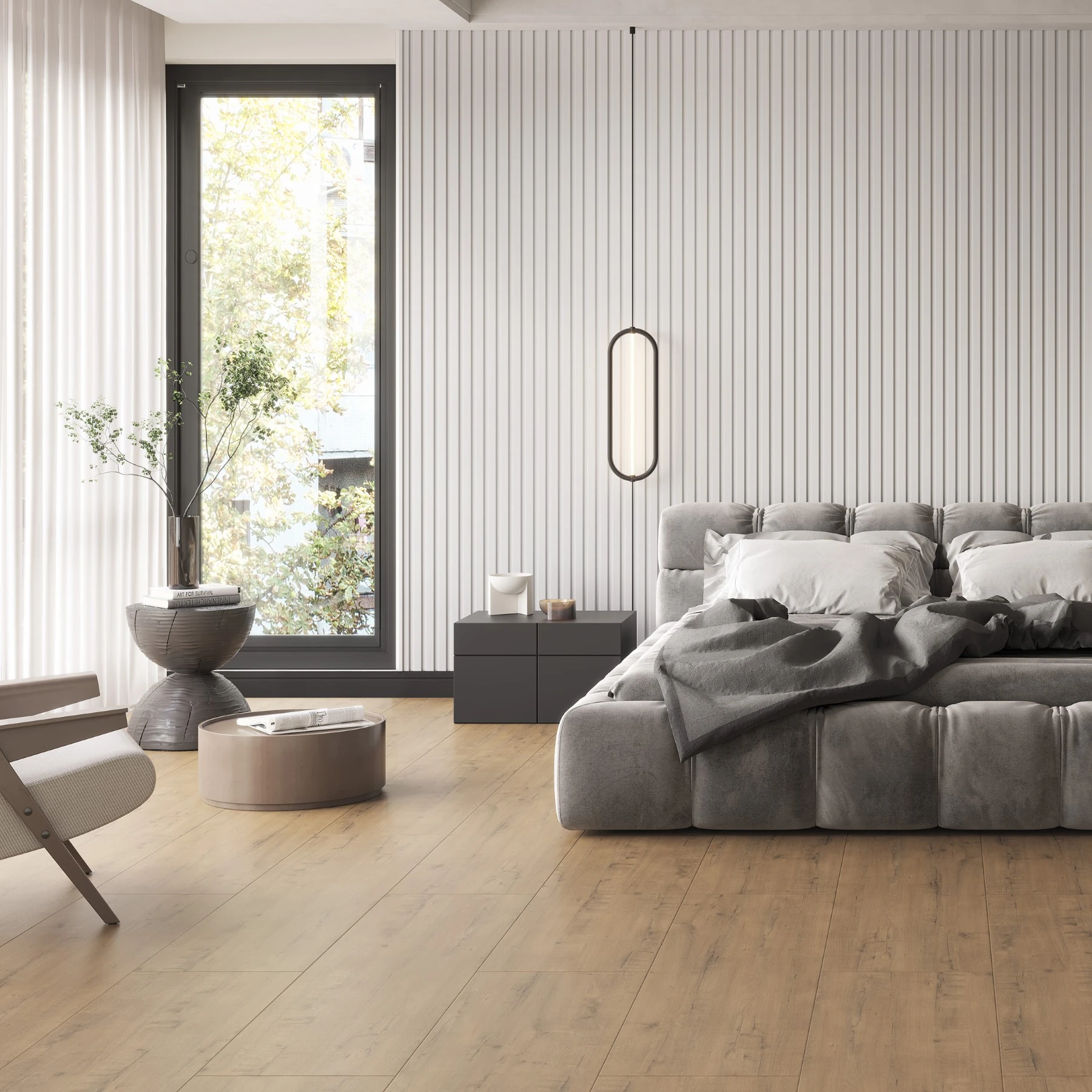 Piso Laminado Click Claire 35x135,7cm m² Eucafloor