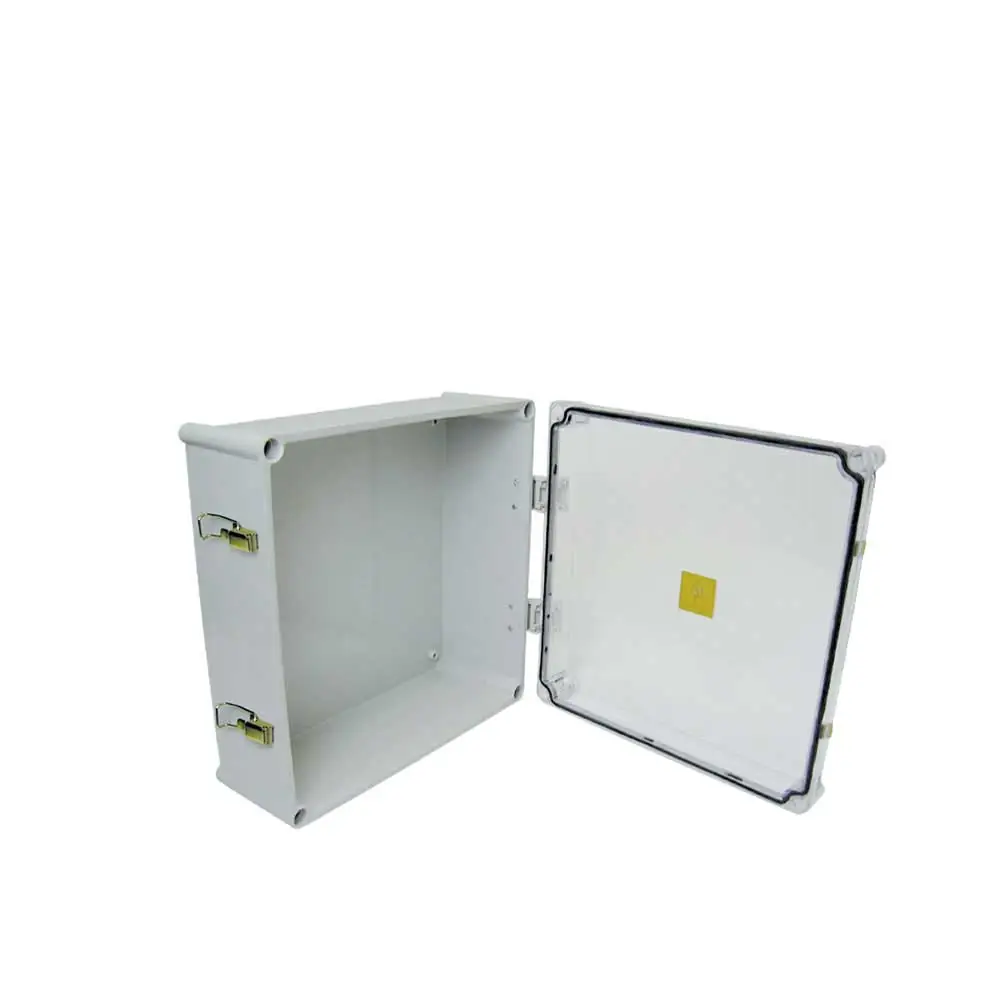 Caixa De Passagem Transparente Dobradiça Fecho Strahl3207/df