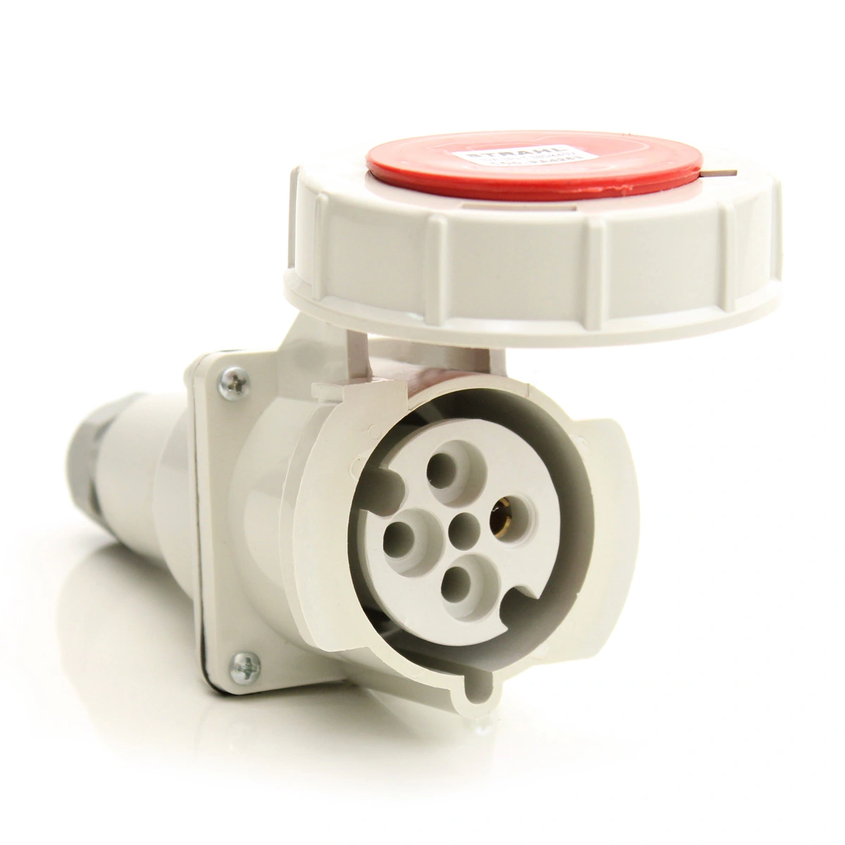 Tomada Acoplamento Industrial Para Containers 3p+t 32a 380/440v Ip 67 Pa4253