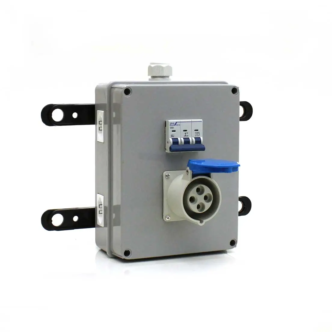 Quadro Tomada Canteiro De Obra Robozinho Strahl Qd-andar/04