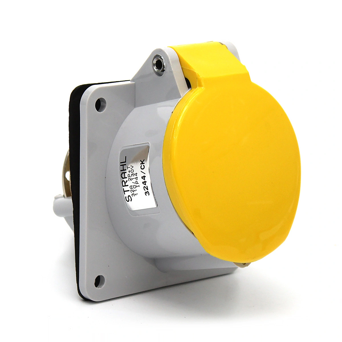 Tomada De Embutir Linha Cekton Ip44 2p+t 32a 110/130v