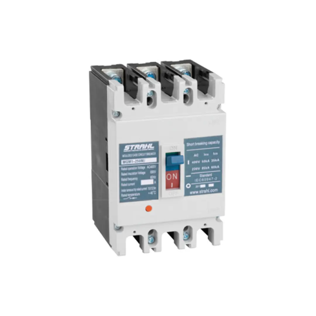 Disjuntor Caixa Moldada Tripolar 220v 160a Strahl