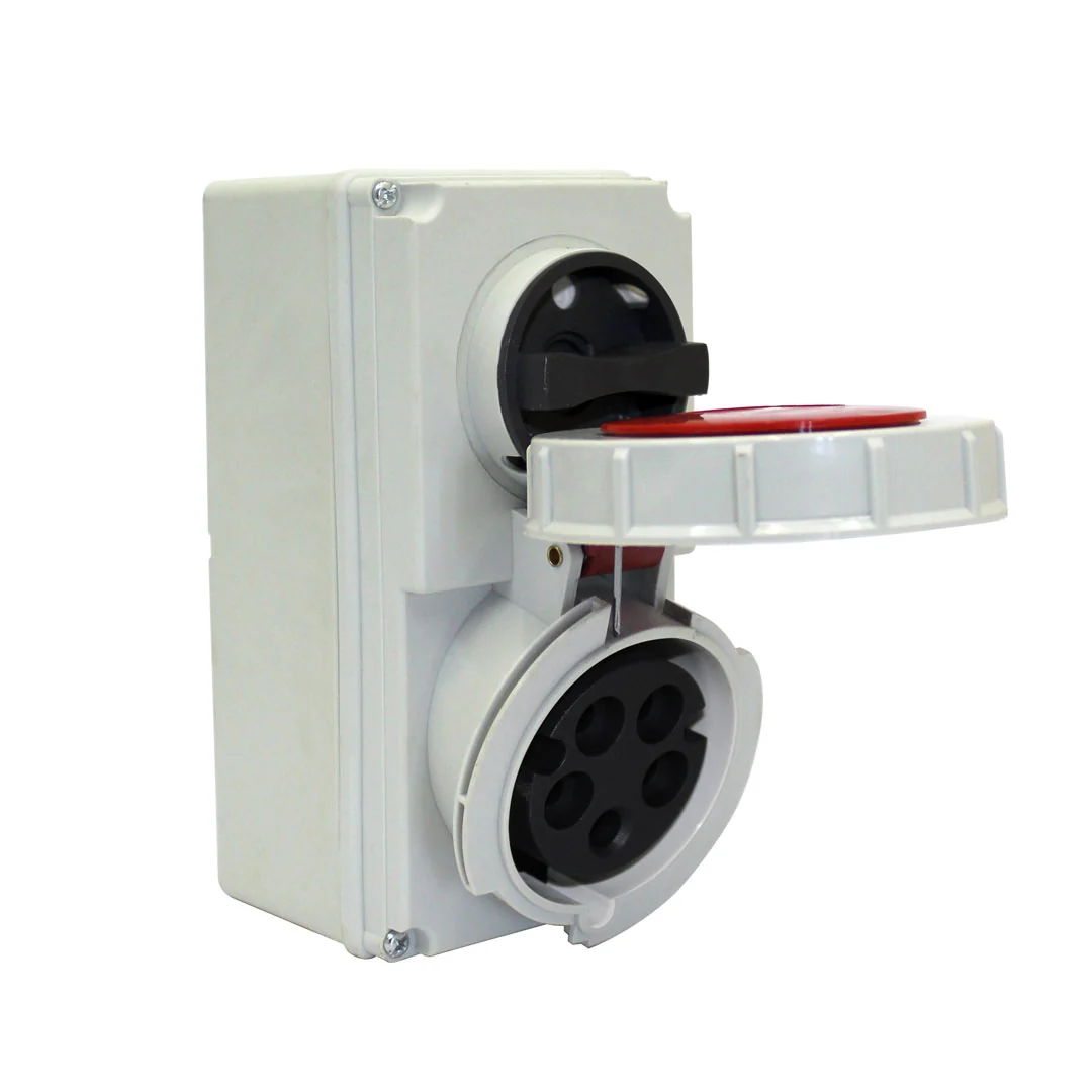 Mining Block Tomada Com Bloqueio Mecânico 3p+n+t 16a 380/415v Strahl