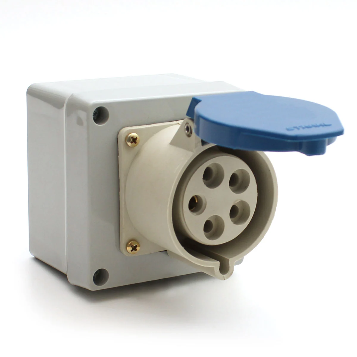 Caixa C/ Tomada Industria 3p+n+t 32a 220/240v Strahl Sd-3659
