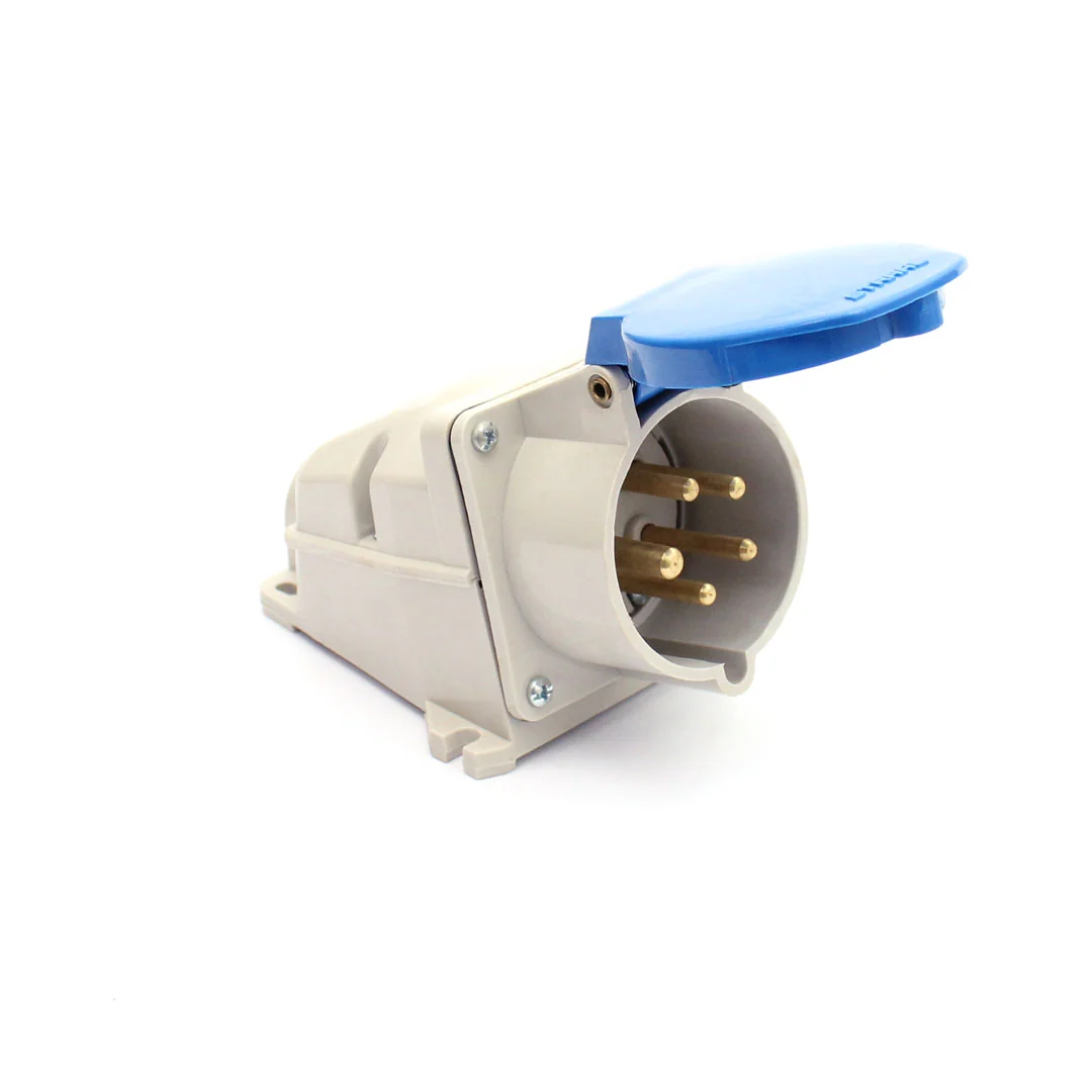 Tomada De Sobrepor Negativa 3p+n+t 16a220/240v Strahl N-5009