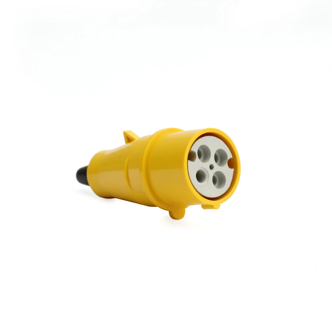 Plugue Industrial Negativo 3p+t 16a 110v/130v Strahl N-4074