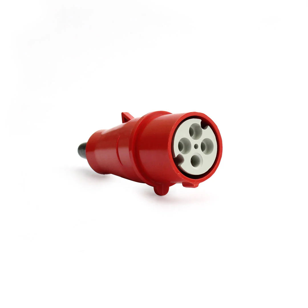 Plugue Industrial Negativo 3p+t 16a 380/440v Strahl N-4076