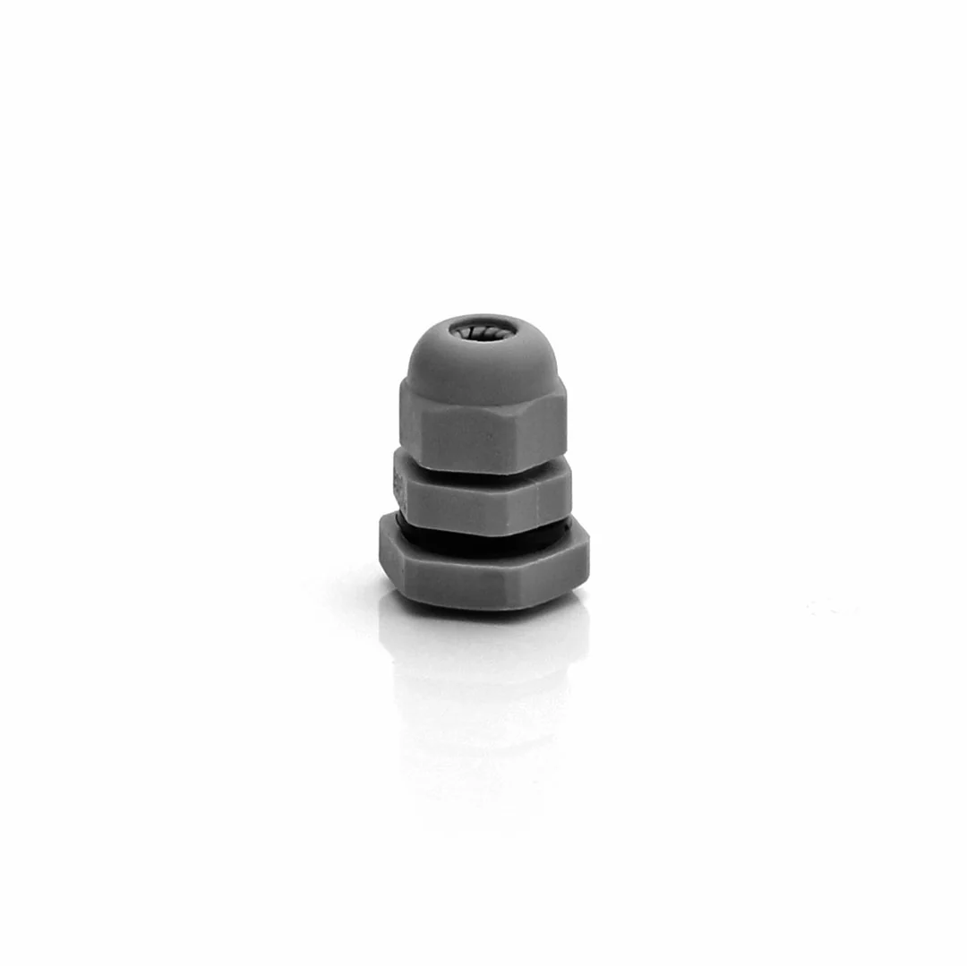Prensa Cabo Rosca Pg 13,5 Em Nylon Cinza 702/cc Strahl
