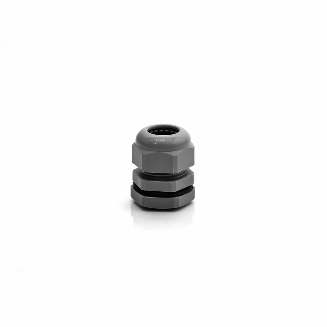 Prensa Cabo Rosca Pg 21 Em Nylon Cinza 704/cc Strahl