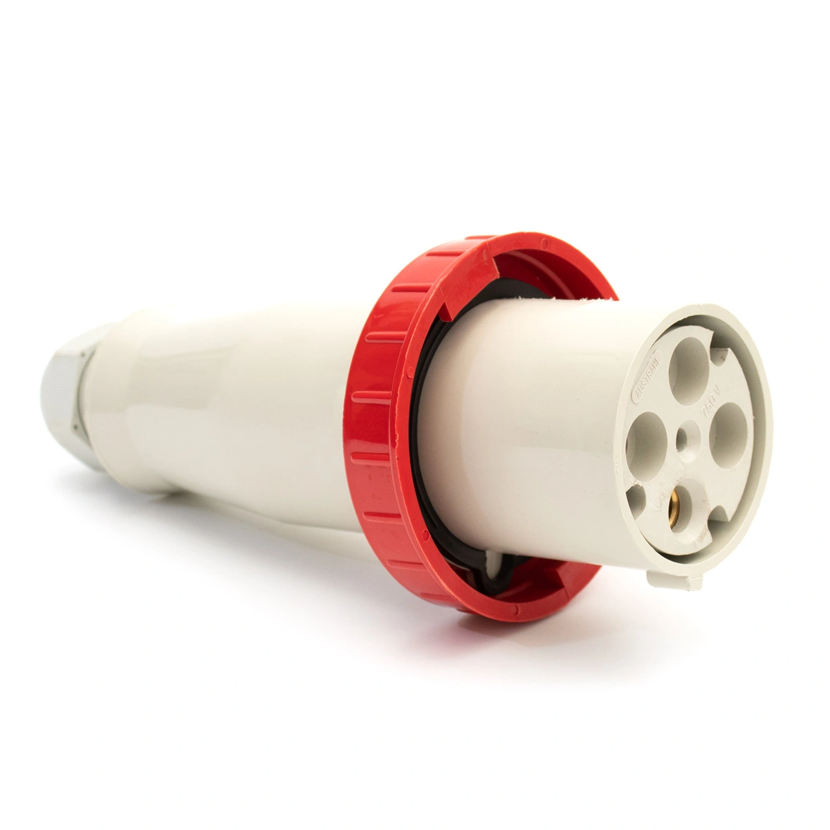 Plugue Industrial Negativo 3p+t 125a 380/440v Strahl N-4676