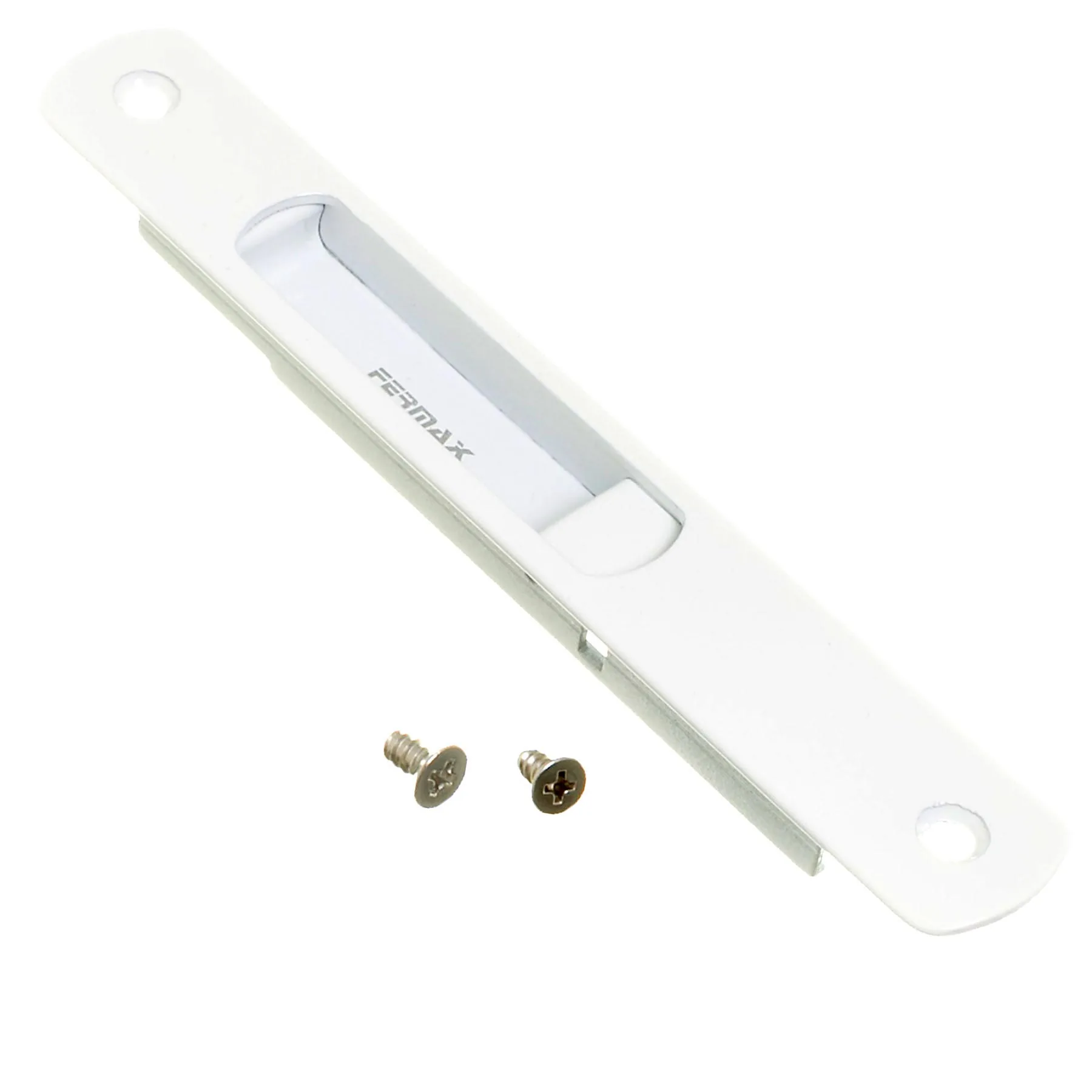Fecho Concha Fixa Janela Correr Alumínio Lisa Anodizada Branco 78990825 Better s