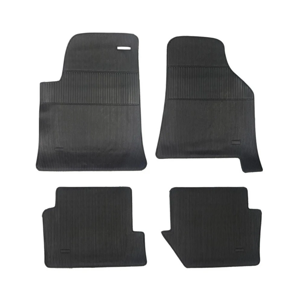 Jogo de Tapete FORD FIESTA/KA Preto 4 Peças - CAR FLOOR D0130