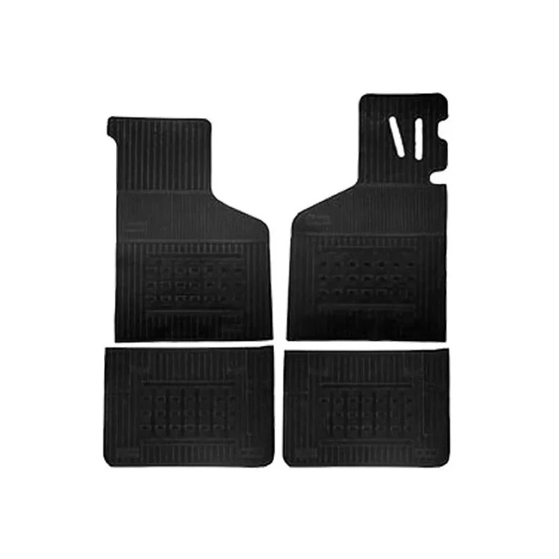 Jogo de Tapete VOLKSWAGEN BRASILIA Preto 4 Peças - CAR FLOOR D0020