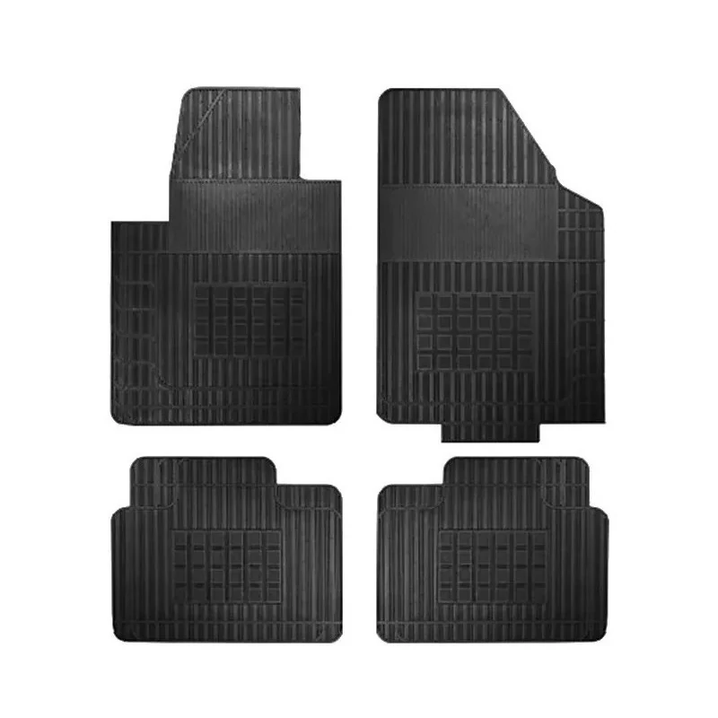 Jogo de Tapete HONDA FIT/HRV Preto 4 Peças - CAR FLOOR G0170