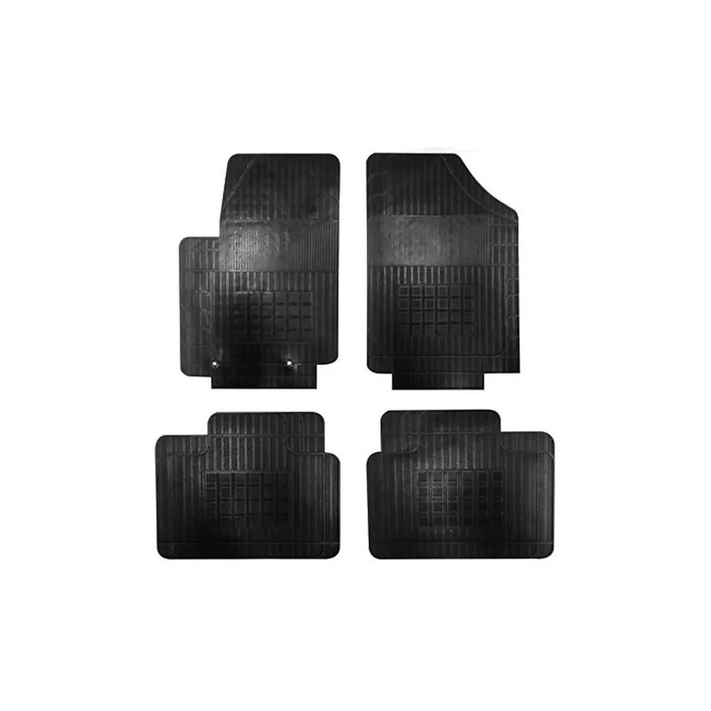 Jogo de Tapete FIAT ARGO Borracha Preto 4 Peças - CAR FLOOR G0280