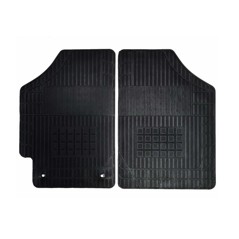 Jogo de Tapete Preto 2 Peças - CAR FLOOR G0300