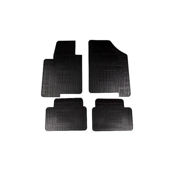 Jogo de Tapete HONDA CIVIC Borracha Preto 4 Peças - CAR FLOOR G0600