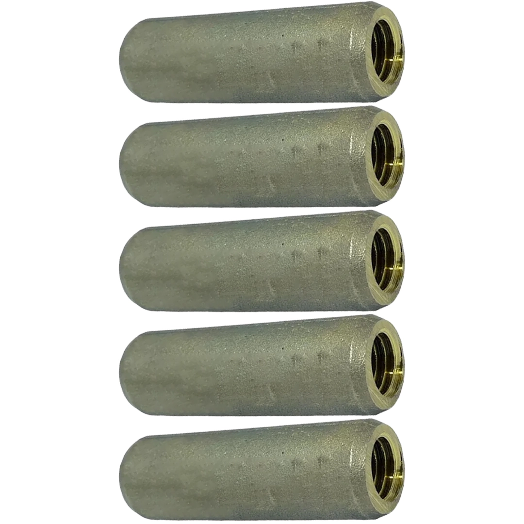 Kit 5 Luva Emenda Para Haste C/rosca 5/8"  Aterramento