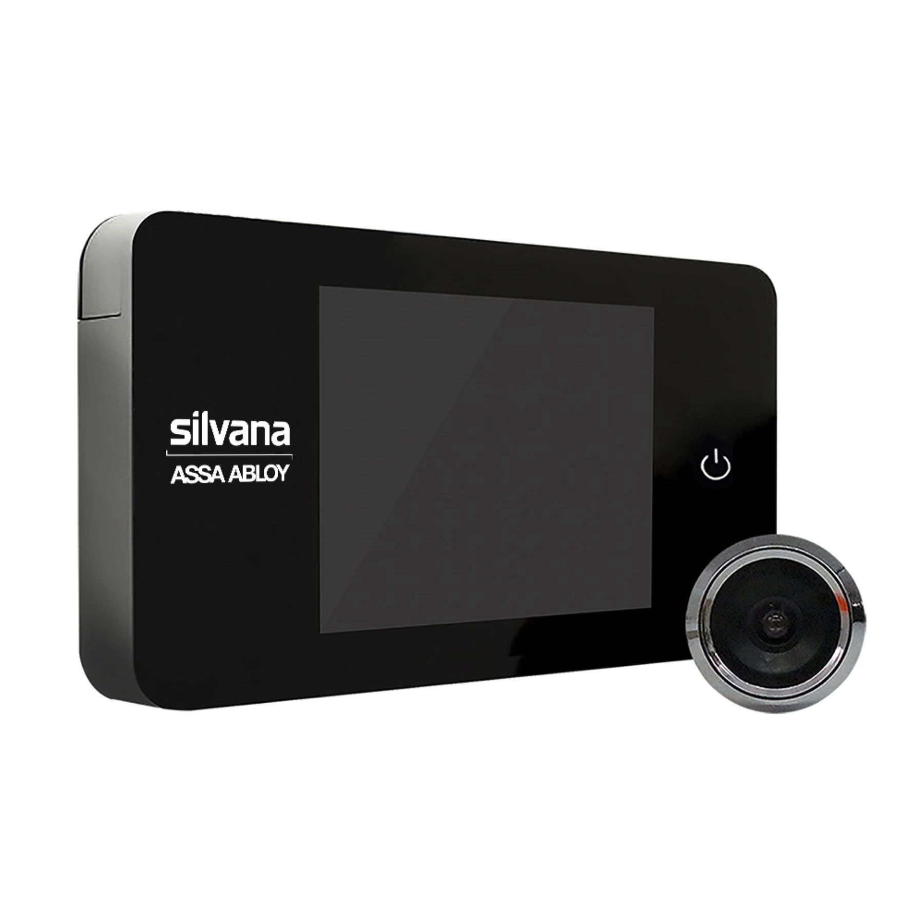Olho Mágico Digital 28 a 66mm 2,6" Aço Carbonado Silvana