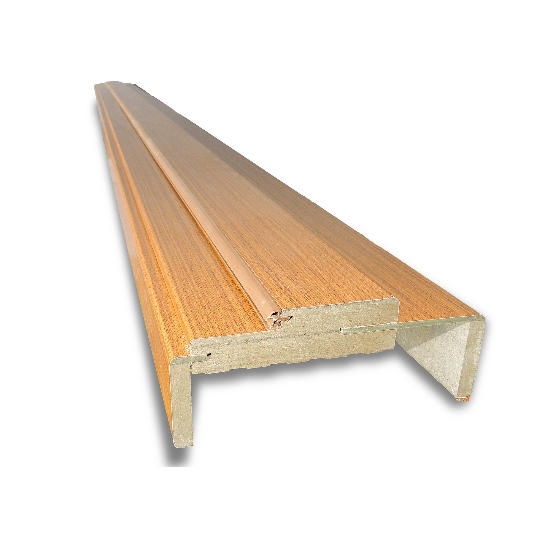 Kit Batente Regulável de 10 a 16,5cm para Porta de Giro Madeira Eucalipto Curupixá 215x3cm Zema Eco Portas