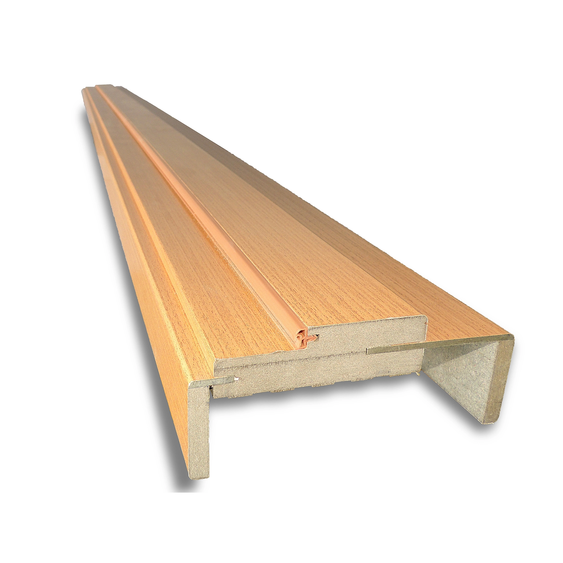 Kit Batente Regulável de 10 a 16,5cm para Porta de Giro Madeira Eucalipto Freijó 215x3cm Zema Eco Portas