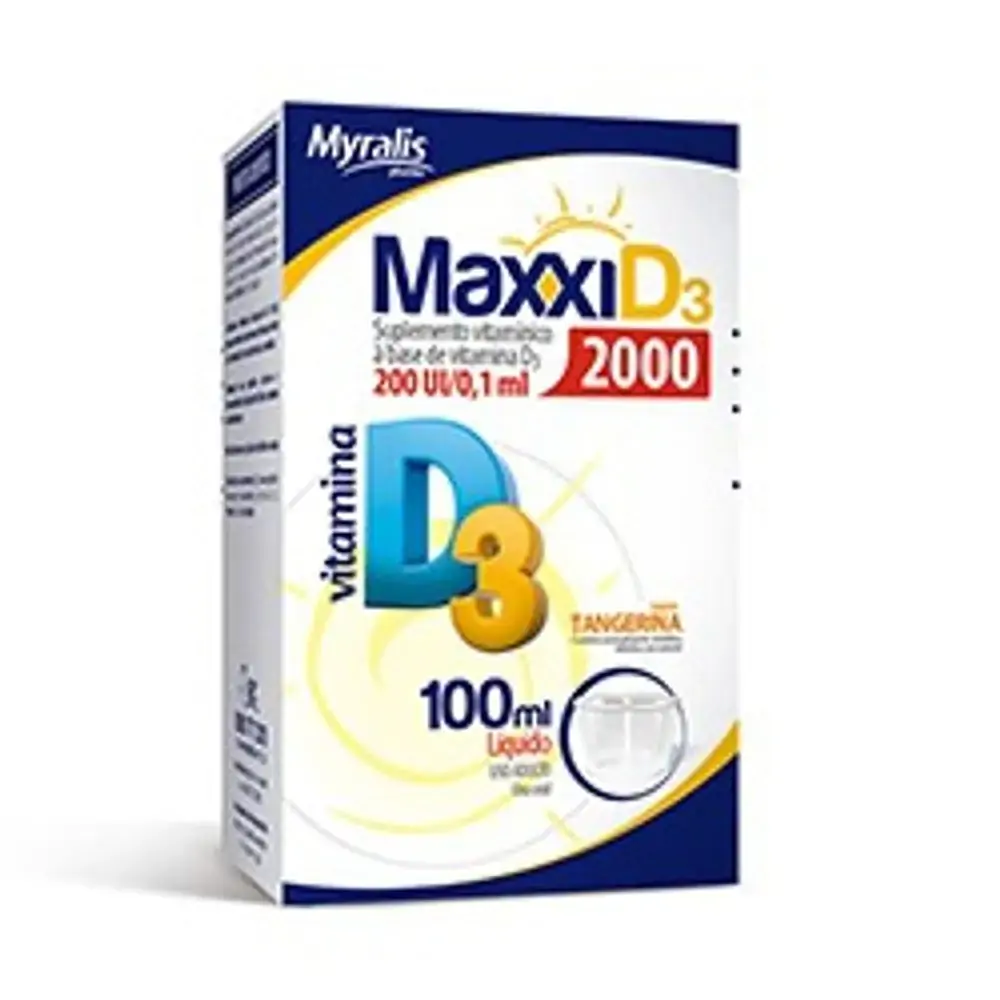 Maxxi D3 2000ui/ml Sol Or Fr Dos