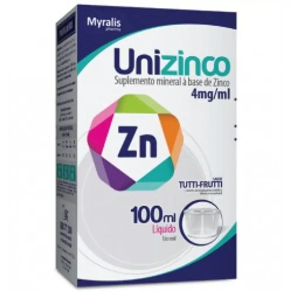 Unizinco 4mg/ml Sol Oral Fr