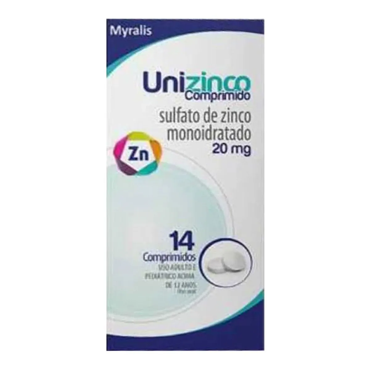 Unizinco 20Mg 14Com P