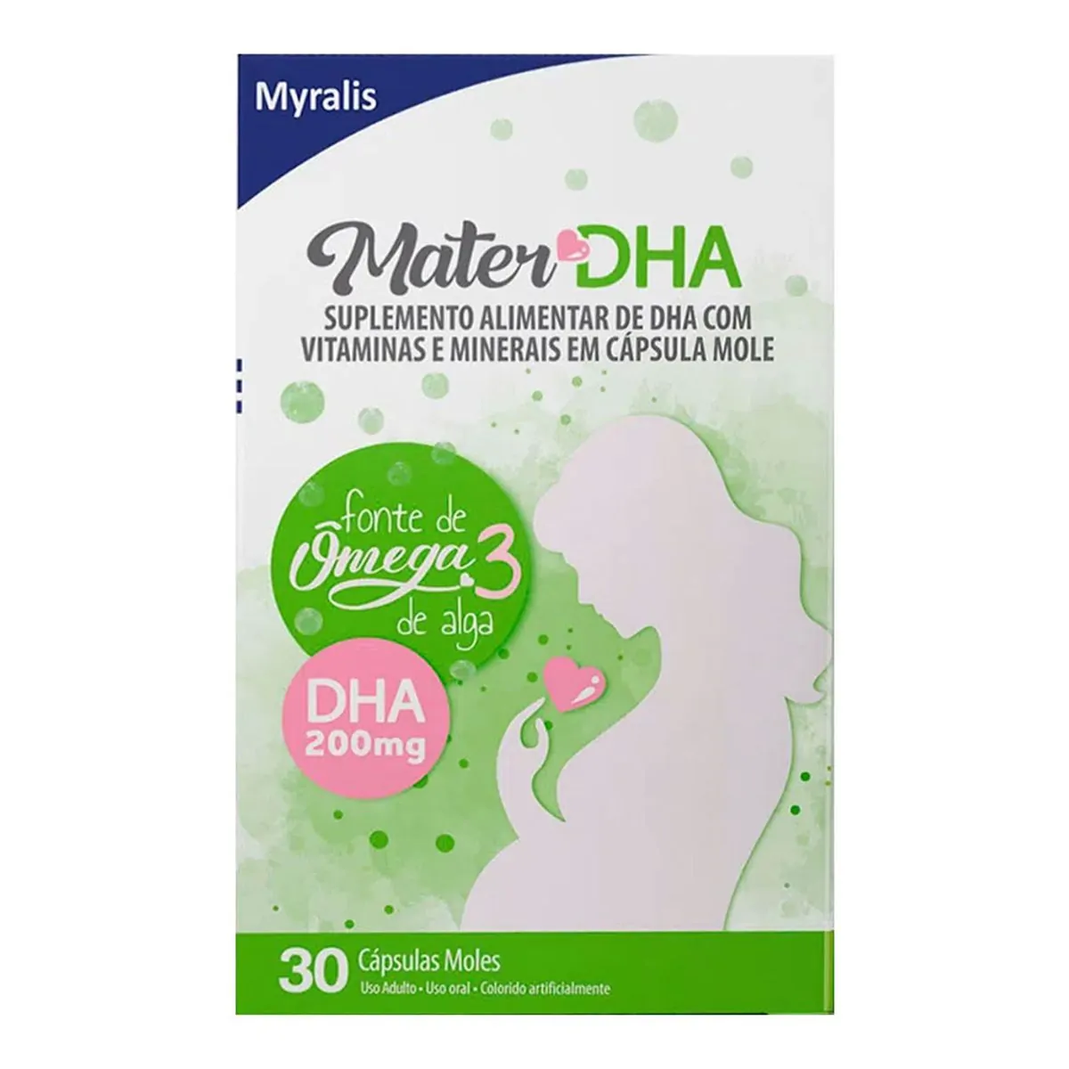 Suplemento Alimentar Materdha com 30 Cápsulas