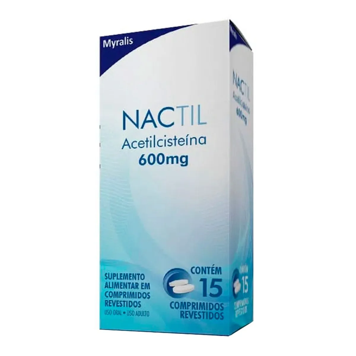 Nactil 600mg 3bl X 5 Comp Rev