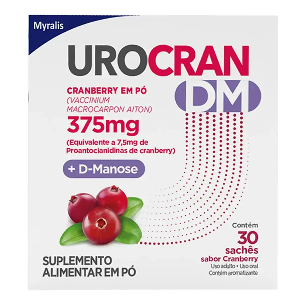 Cranberry Pó Urocran Dm Caixa 30 Sachês