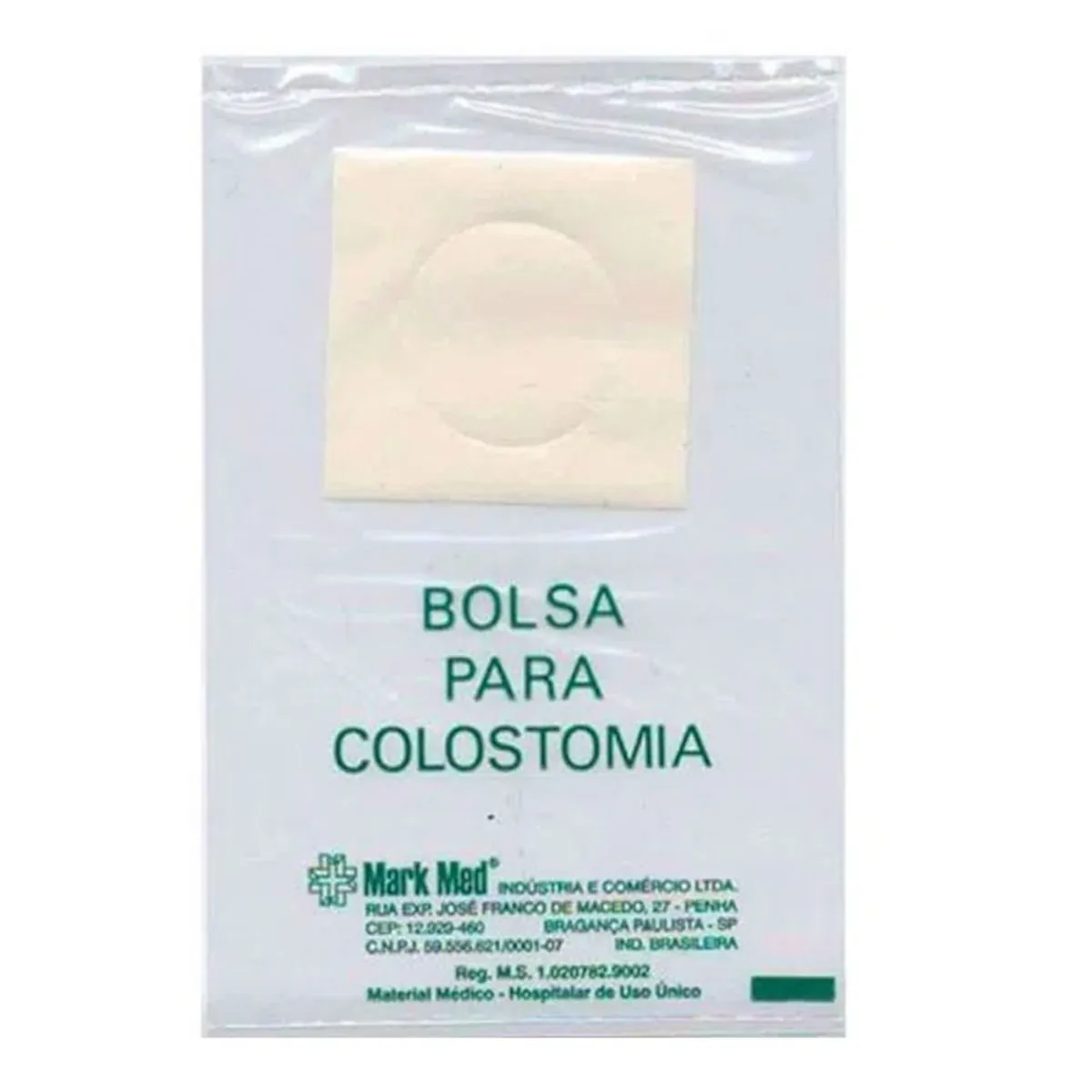 Bolsa Colostomia GPZ 30mm com 10 Unidades