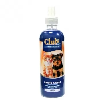 Banho A Seco Club Pet P/caes E Gatos 500ml