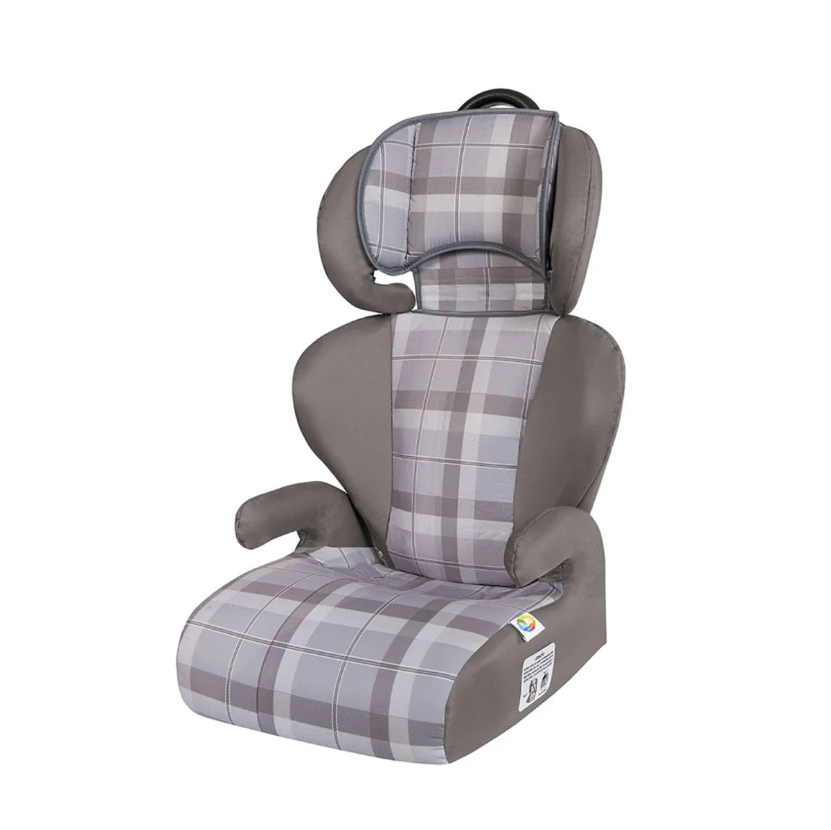Cadeirinha para Auto Tutti Baby Safety & Comfort Xadrez Cinza - Suporta de 15 a 36 Kg