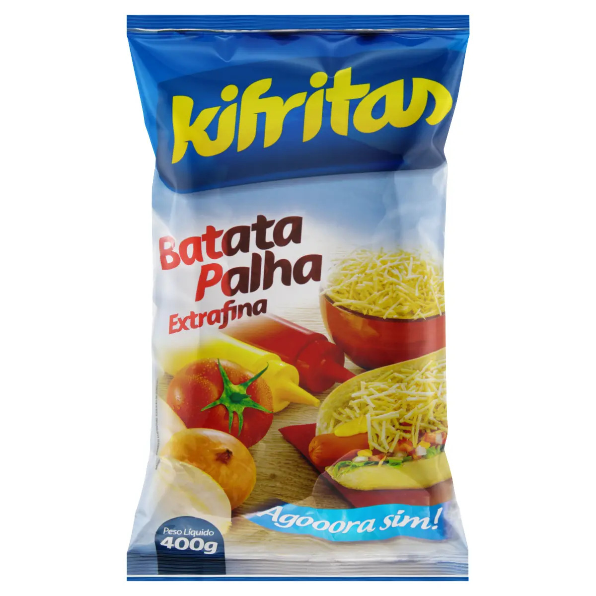 Batata Palha Extrafina Tradicional Kifritas Pacote 400g