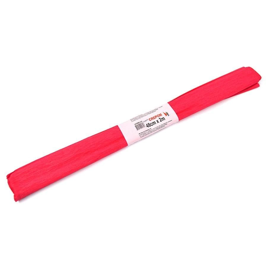 Papel Crepon Vermelho
