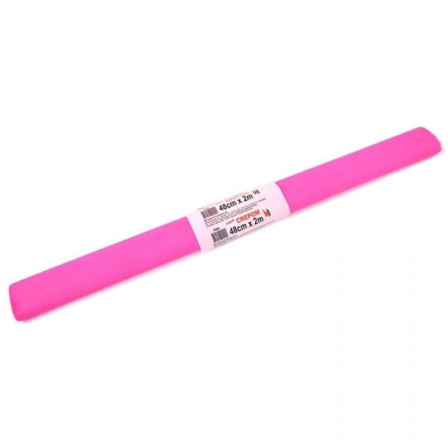 Papel Crepom Cores Novaprint Pink