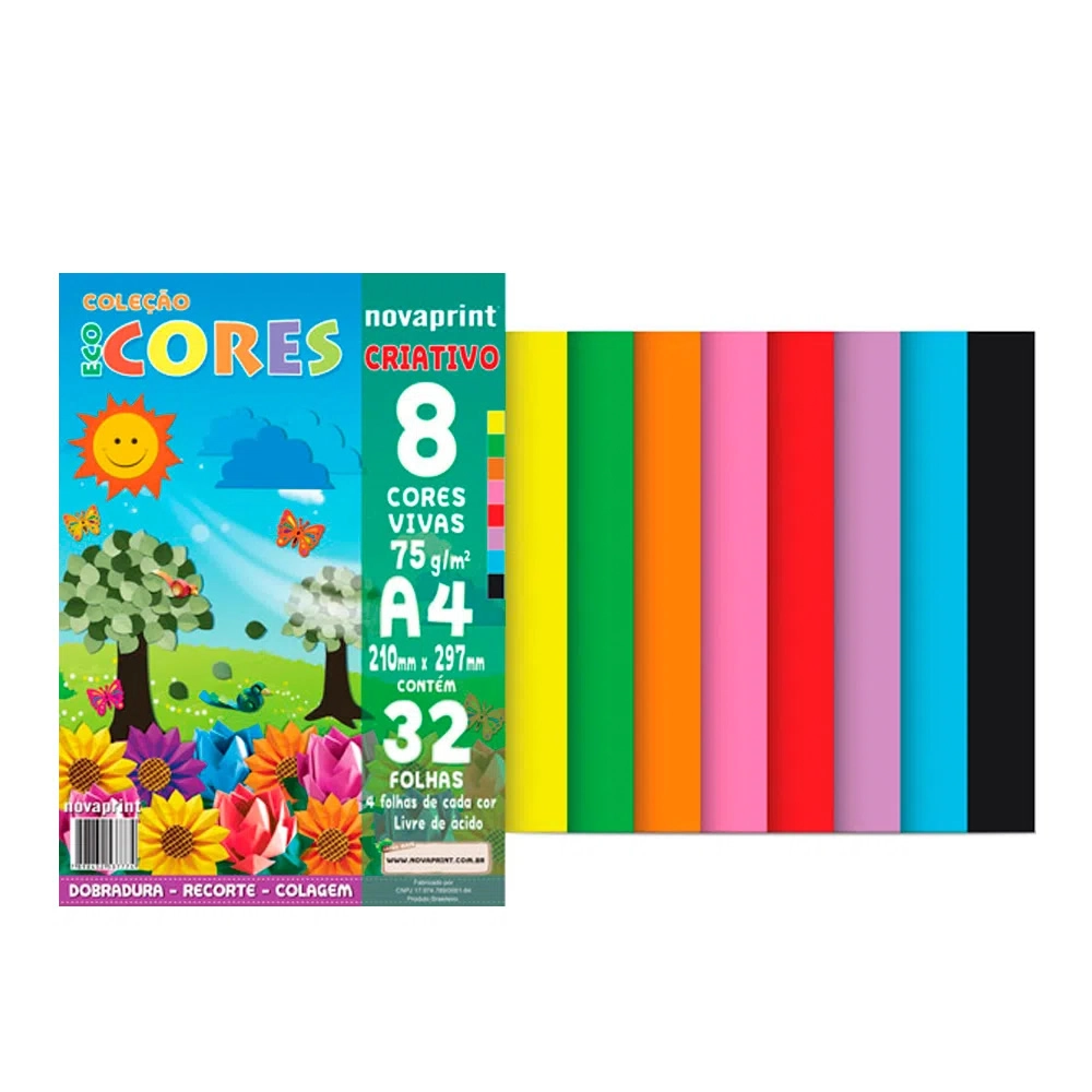 Papel Criativo 32f Pcs
