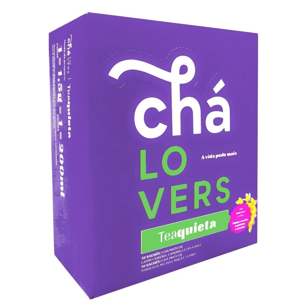 Cha Lovers Descancha C/60 Sach
