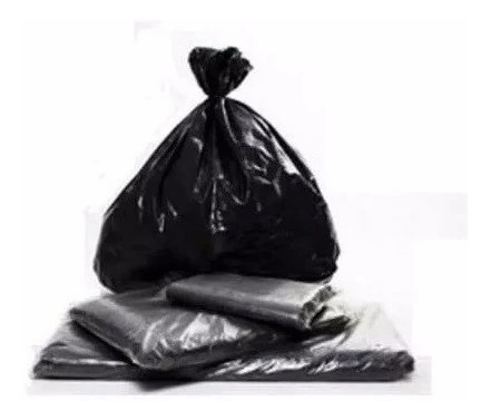 Saco De Lixo 200 Litros Super Reforçado 100 Unid Fabricante Preto