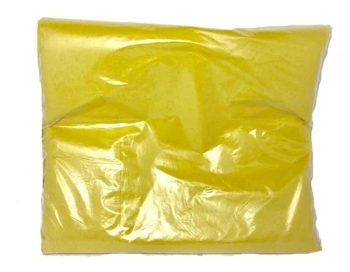 Saco De Lixo 40 Litros Amarelo Comum Com 100un