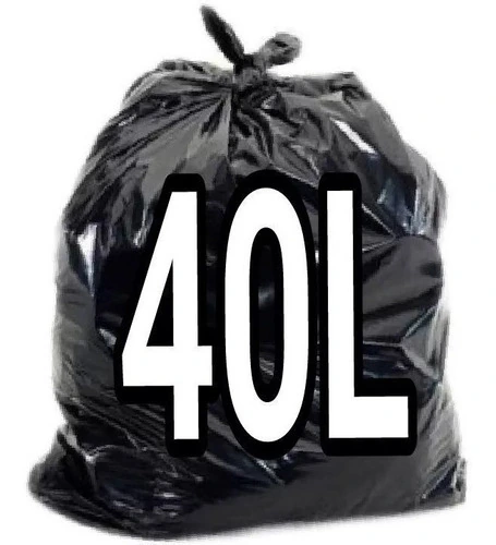 Saco De Lixo 40 Litros Preto 100un Resistente