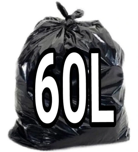 Saco De Lixo 50 Litros Preto 100un Resistentes