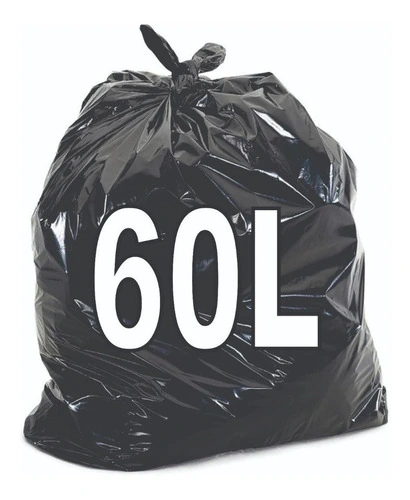 Saco De Lixo 60 Litros 100un