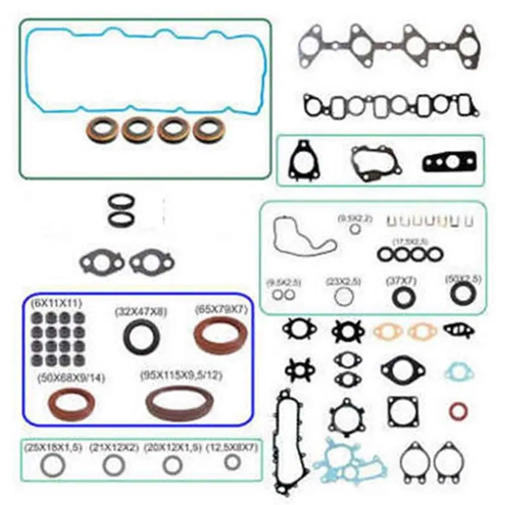 Jogo de Juntas do Motor TOYOTA HILUX/LAND CRUISER - BASTOS JUNTAS 1510155RS